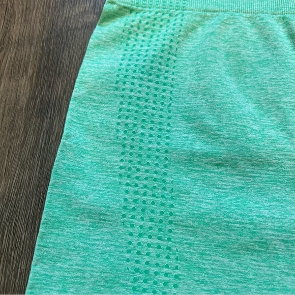 NWT Women’s Lime Green High Waist Compression Leggings Size S - Picture 5 of 9